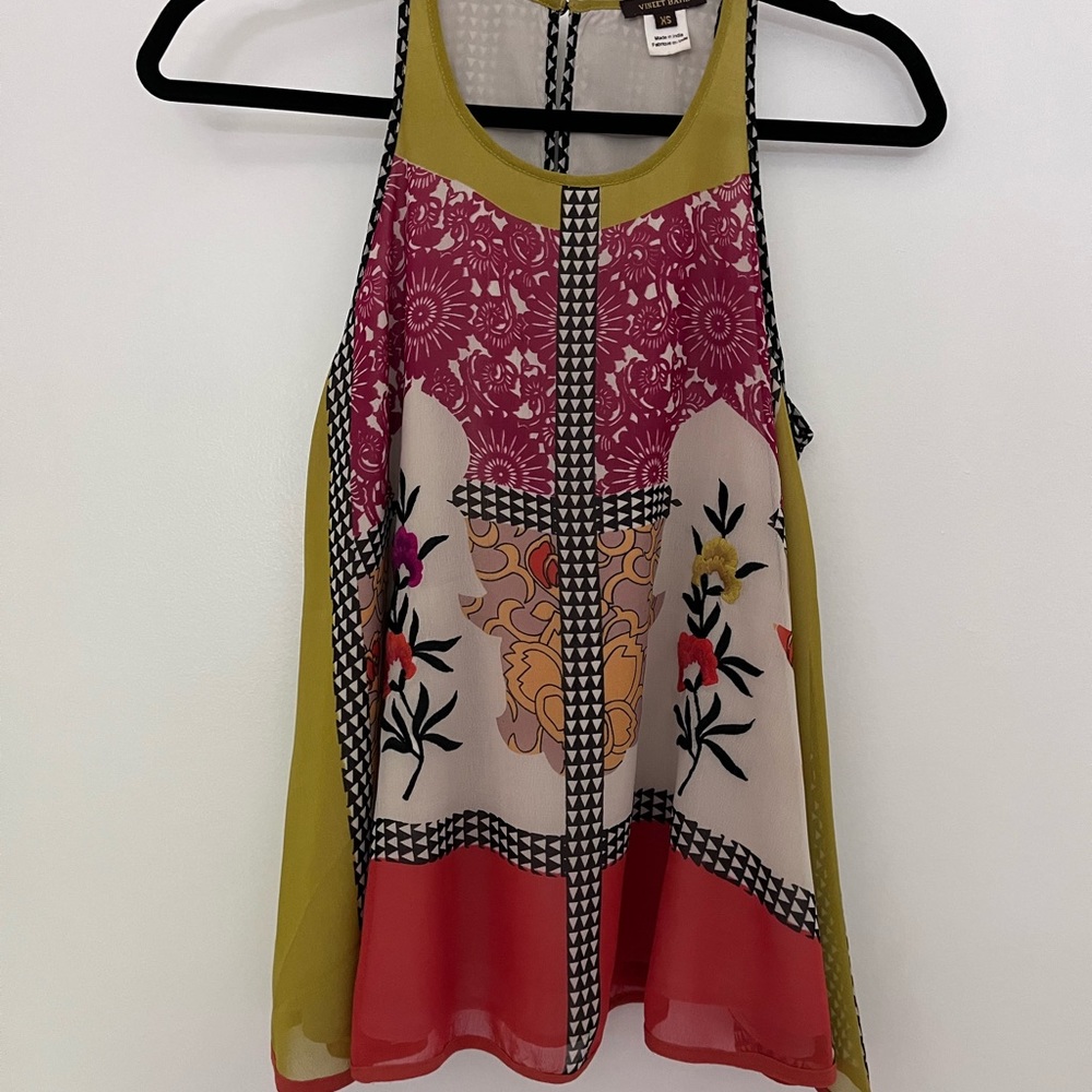 Anthropologie Embroidered Top